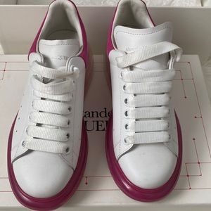 Alexander MCQUEEN Sneaker - white & pink